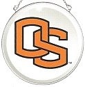 Amia 7491 Oregon State University Beveled Medium Circle Suncatcher