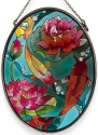 Amia 8264 Goldfish Medium Oval Suncatcher