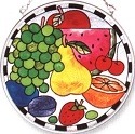 Amia 8266 Fruit Medium Circle Suncatcher