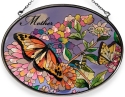 Amia 8451 Mother Medium Oval Suncatcher