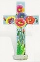 Amia 8873 Poppies Inspirational Cross