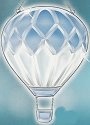 Amia 9236 Blue Balloon Beveled Suncatcher