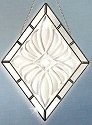 Amia 9243 Large Diamond Beveled Suncatcher