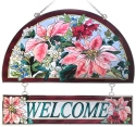 Amia 9406 Poinsettia Welcome Panel