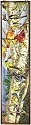 Amia 9727 Songbird Favorites Glass Panel