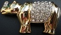 Jewelry - Fashion PINRhinoGold1 Rhino Pin Brooch