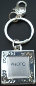 Jewelry - Fashion KEYHeart1 Small Heart Keychain - Photo Frame
