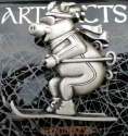Jewelry - Fashion PINPig4 JJ Jonette Artifacts Silver Tone Large Pig Skiing Pin On Black Card