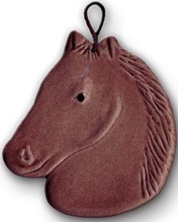 August Ceramics 2003DT Tan Ornament