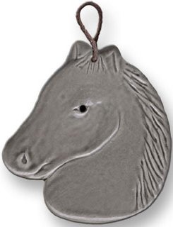 August Ceramics 2003G Gray Ornament