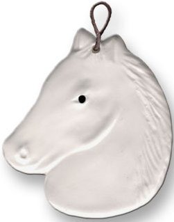 August Ceramics 2003W White Ornament