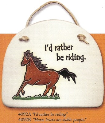 August Ceramics 4092A Verse - Click Photo Plaque