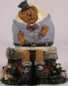 Boyds Bears Collection 2458 Bearstone Humpty Dumpty All Cracked Up