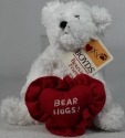 Boyds Bears Collection 82050 Bear Hugs White Bear with Heart