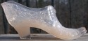 Boyd's Crystal Art Glass BOWPeachWhisper Bow Slipper Peach Whisper