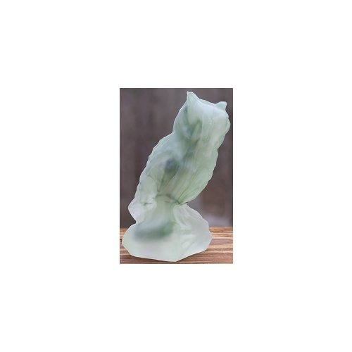 Boyd's Crystal Art Glass BYDOWLHokeyPokeyStn Owl Hokey Pokey Satin