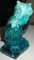 Boyd's Crystal Art Glass BYDOWLBlueberrySwirl Owl Blueberry Swirl