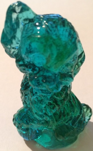 Special Sale SALESDAliceBlueWarmedOver Boyd's Crystal Art Glass SDAliceBlueWarmedOver Skippy Dog Alice Blue Warmed Over