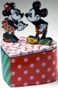 Britto Disney 4019376 Mickey and Minnie Lidded Box Covered Box