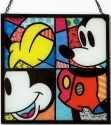 Britto Disney 4019379 Mickey Glass Suncatcher