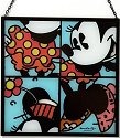 Britto Disney 4019381 Minnie Glass Window Hanger Suncatcher