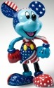 Disney by Britto 4020810 Mickey Figurine Patriotic Figurine