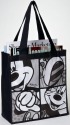 Britto Disney 4024508 Mickey Tote Bag B and W