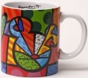 Disney by Britto 4025568 Peace Love Mickey Mug