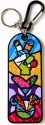 Britto Disney 4025571 Peace Love Mickey Key Chain