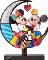 Disney by Britto 4059575 Mickey and Minnie on Moon