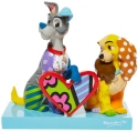 Disney by Britto 6008528 Lady and The Tramp Figurine