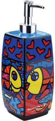 Britto by Westland 22021 Deeply In Love Fish Soap Dispenser