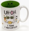 Cats At Work 4048923 Mug Uh-Oh Over-Coffeed