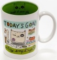 Cats At Work 4048926 Mug Today's Goal