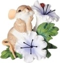 Charming Tails 12296 Thinking of You Makes Me Smile Mouse Figurine