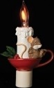 Charming Tails 130441 Sleeping Mouse Candle Night Light