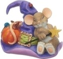 Charming Tails 130456 May Your Dreams Be Magical Mouse Witch Figurine