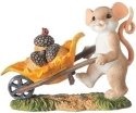 Charming Tails 131644 Mouse with Wheelbarrow Figurine