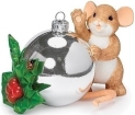 Charming Tails 139693N Mouse By Ornament Figurine
