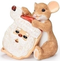 Charming Tails 139694N Mouse With Cookie Figurine