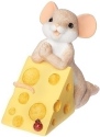Charming Tails 15448 Let Us Thank Him for Our Food Mouse Figurine