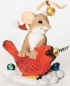Charming Tails 30398 Mouse Tweeting Bird Fig