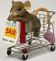 Charming Tails 4017345 When It Comes To Shopping I'm Ready To Roll Figurine