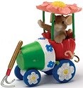 Charming Tails 4020486 Spring Blossom Express Lead Car Figurine