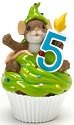 Charming Tails 4020635 Mouse Birthday 5 Cupcake Figurine