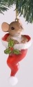 Charming Tails 4027668 Just Hat To Wish You a Merry Christmas Ornament