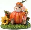 Charming Tails 4027674 Maxines Pumpkin Costume Figurine