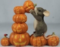 Charming Tails 85416 Stack OLanterns Adorable Pumpkins