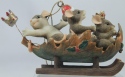 Charming Tails 86105 Weee...Three Kings Ornament