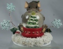 Charming Tails 87133 May All Your Christmases Be White Snow Globe